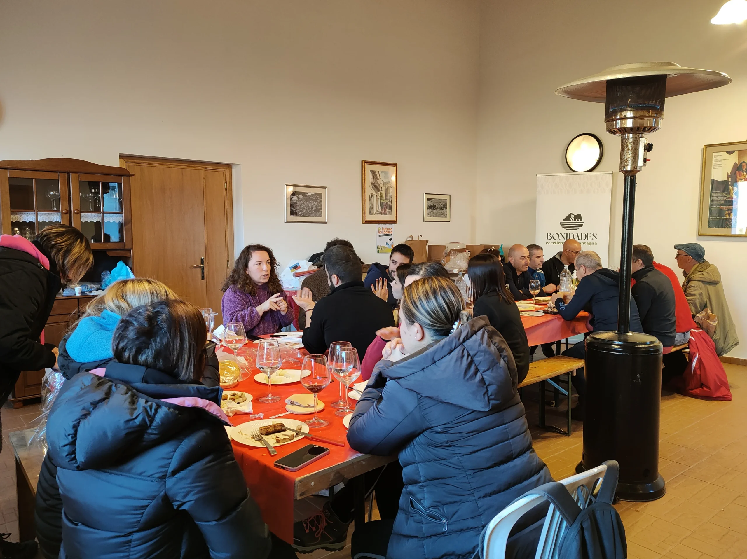 Pranzo con prodotti cloali